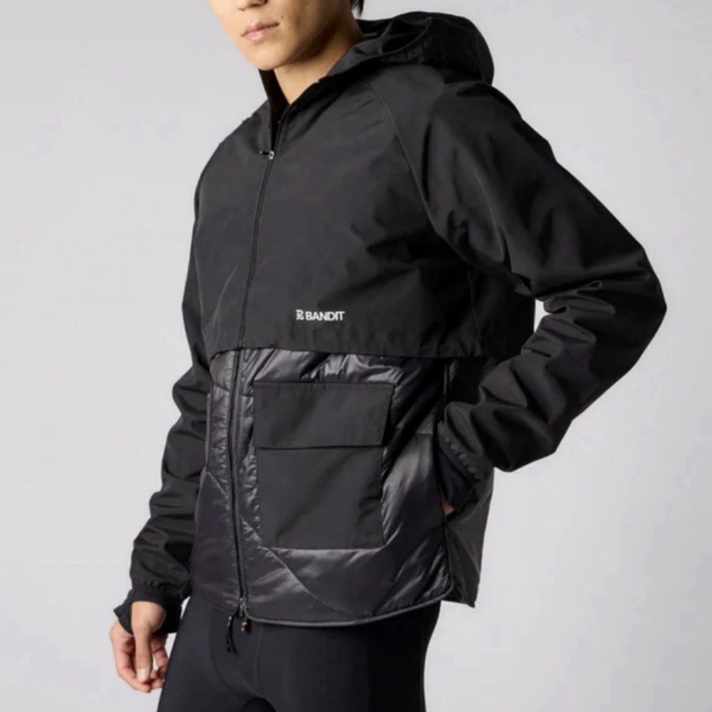 Bandit Running Duetto Convertible Winter Running Jacket, Unisex Large, NWT